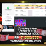 BUKTI JACKPOT SLOT SWEET BONANZA 1000 TERPERCAYA DI INDONESIA TGL 29-06-2025